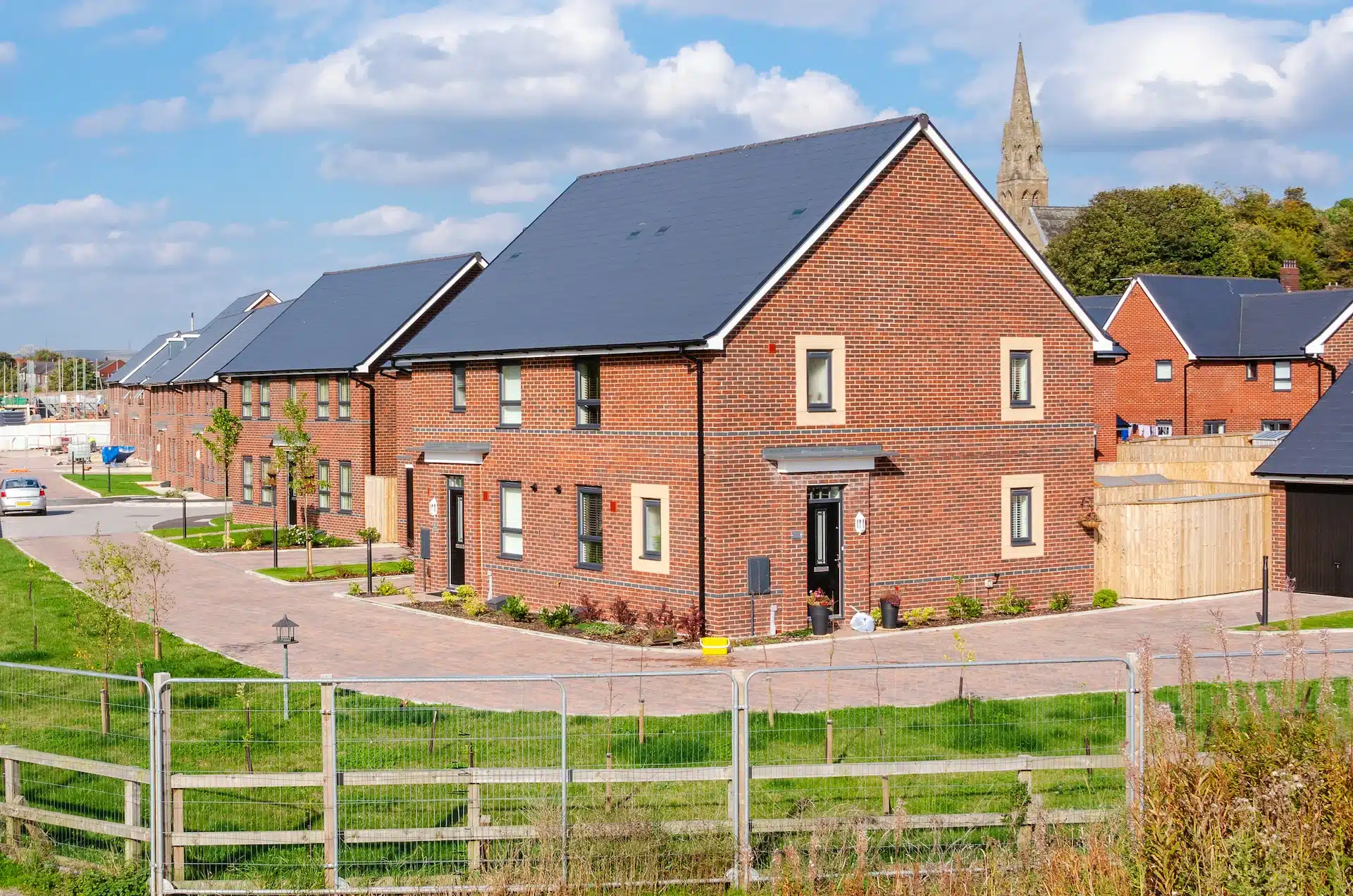 aerial-shot-of-a-two-story-house New Build Property Conveyancing and the Process