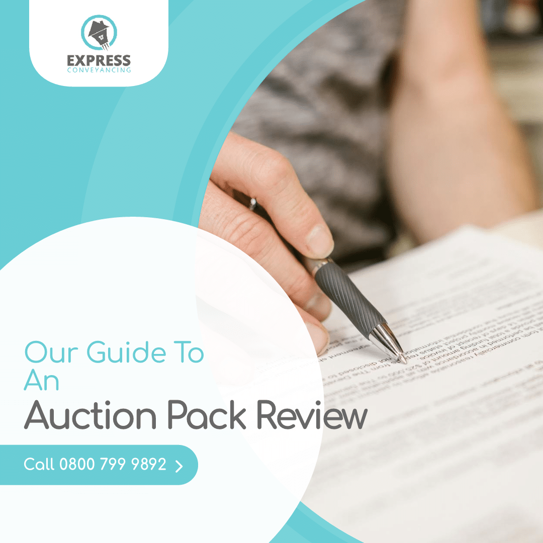 our guide to an auction pack review on express conveyancing - the auction pack reviews experts